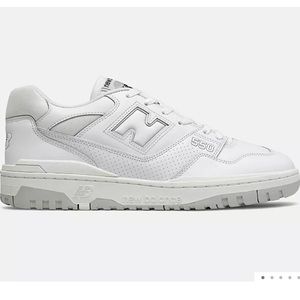 New Balance 550 low top sneaker in White size 8.5M/10W